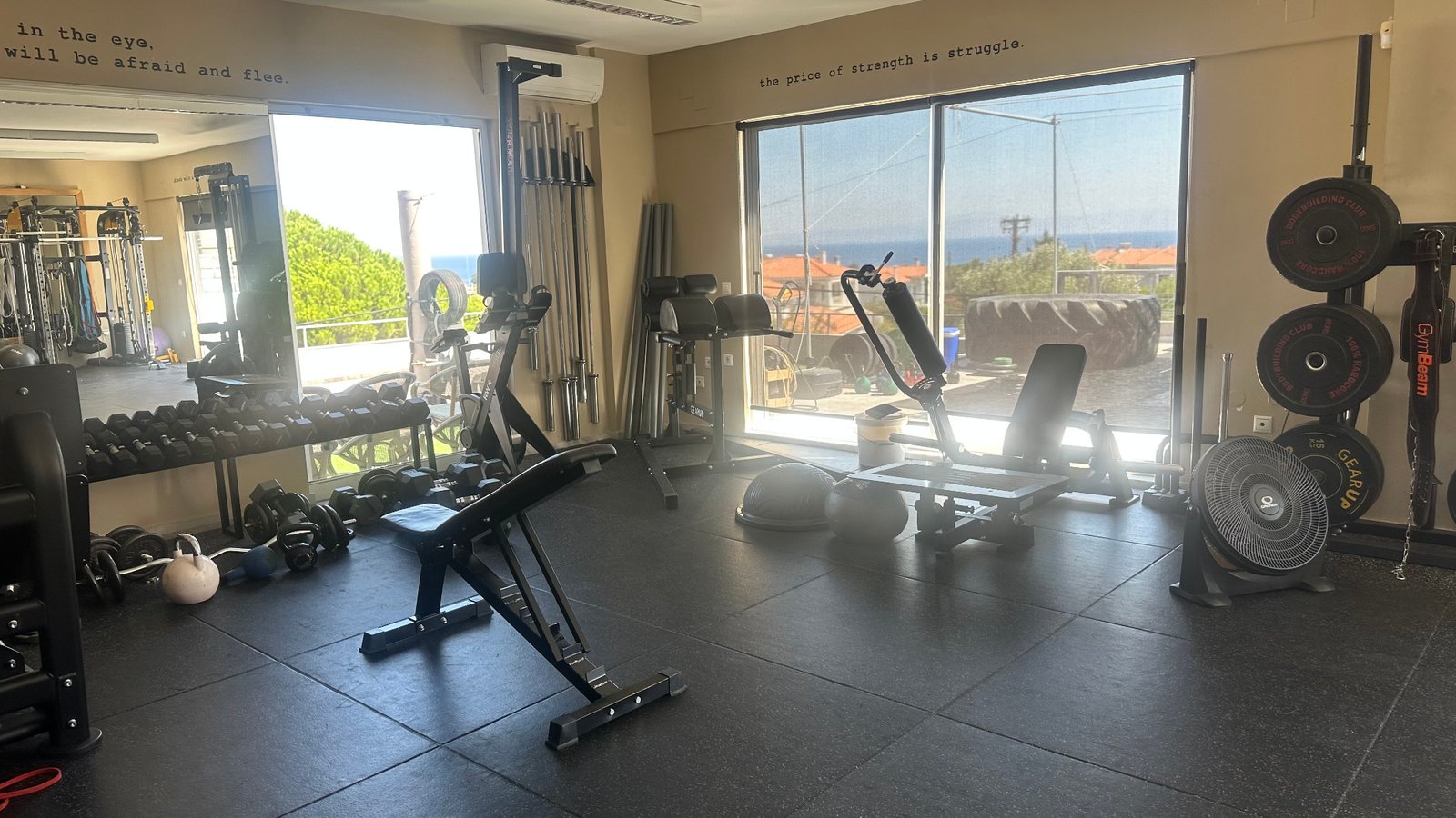 The Grinder gym interior